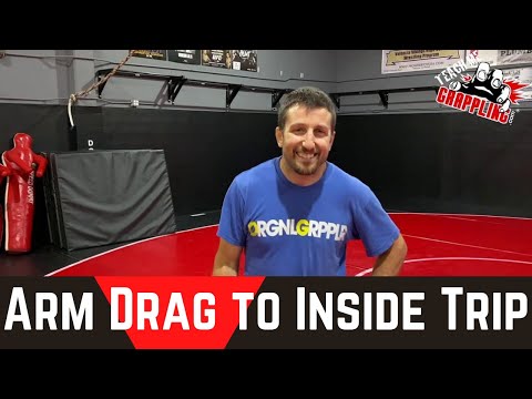 TAKEDOWN!!! Arm Drag to Inside Trip!!
