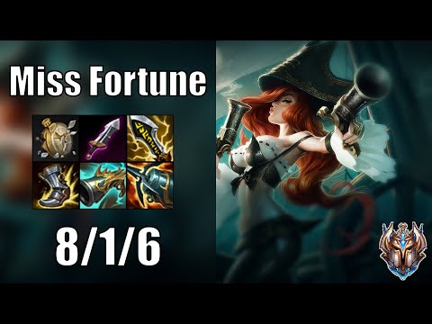 MAD Lions UNF0RGIVEN Miss Fortune vs Tristana ADC - Patch 12.17 euw1 CHALLENGER