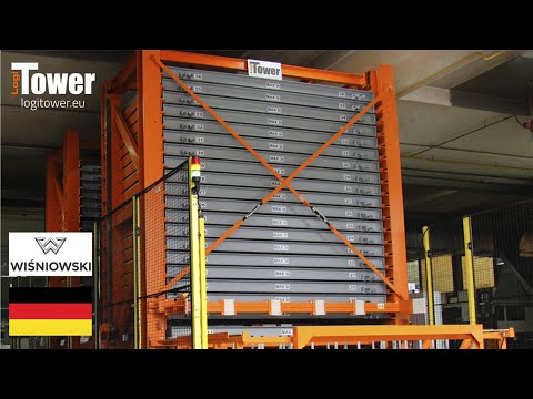 LOGITOWER: WISNIOWSKI - automatisiertes Blechlagersystem