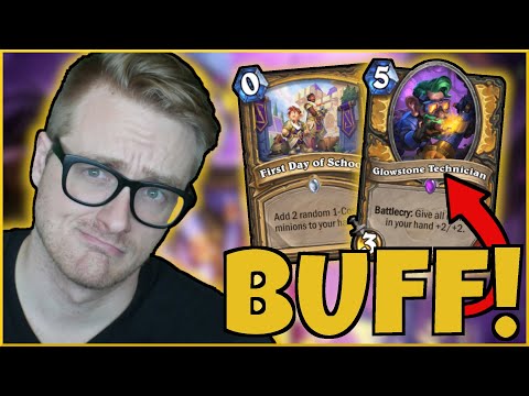 These Minions are 💪 SO BUFF 💪 (HANDBUFF PALADIN is BACK?) | Scholomance Academy | Wild Hearthstone