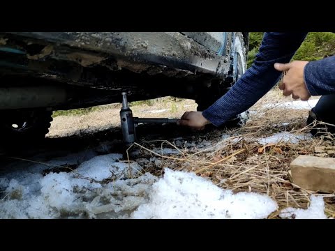 Suzuki Ignis & Jimny & Touareg off road - IGNIS BUSTED WHEEL!