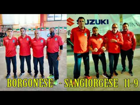 Bocce Memorial Avetta : Finale Borgonese - Sangiorgese 11-9