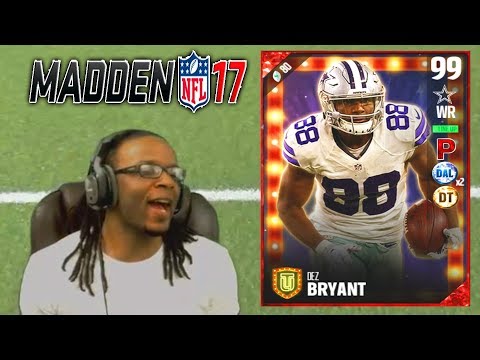 103 SPEED DEZ BRYANT BURNS EVERYBODY! Madden 17 Ultimate Team Gameplay