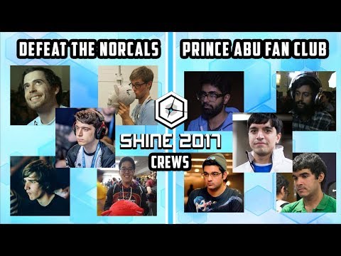 Shine 2017 SSBM - Defeat the Norcals vs Prince Abu Fan Club - Melee Crews Semifinals