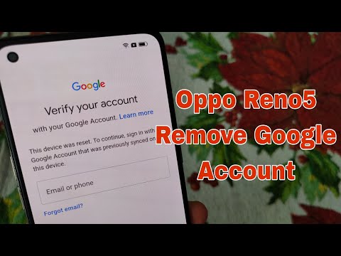 Without PC!!! Android 12! Oppo Reno5 CPH2159, Remove Google Account, Bypass FRP.
