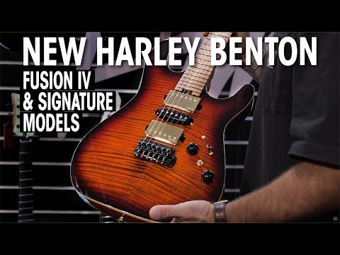 NEW Harley Bentons at Guitar Summit 2025 | Fusion IV and Signature Guitars