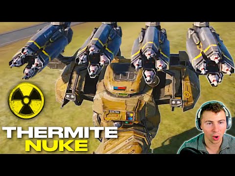Fully Loaded Thermites NUKING Everything - Way Better Than I Thought... | War Robots