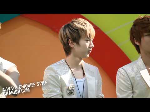 111019 teen top chunji @ yongsan bbs public broadcast