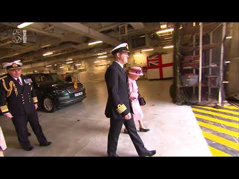 The Queen visits Plymouth for HMS Ocean decommissioning ceremony | 5 News