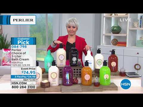 Perlier 3 Liter Double Latte Bath   Shower Milk Cream