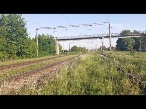 Trenul R 5413 Bacau-Suceava Nord oprire în gara Dolhasca