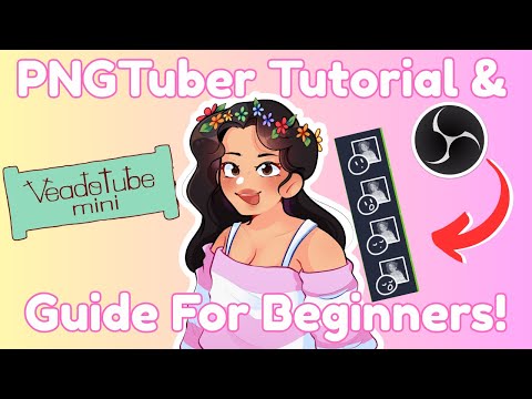 How To Be A PNGtuber || Veadotube Mini Tutorial And Easy Guide in OBS Studio!