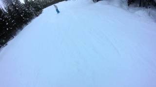 Snowboarding at Sunne