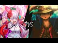 Uta vs BY luffy - One Piece TCG - EB01