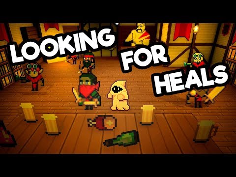 Looking For Heals - Satirical Roguelike Exasperated Healer Sim!