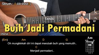 Download lagu Buih Jadi Permadani - Exists | Tutorial Chord Gitar Mudah dan Lirik mp3