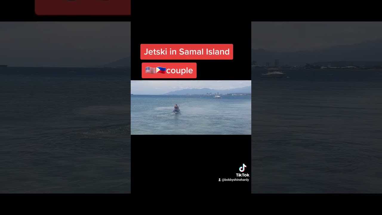 #jetski #couple #love #filamvlog #samalisland #americanfilipinacouple #ocean #oceanwaves