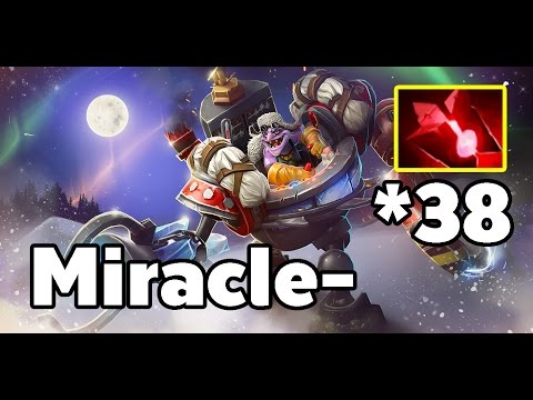 [Dota2] Miracle- Pro Timbersaw BloodStone 38 Stack