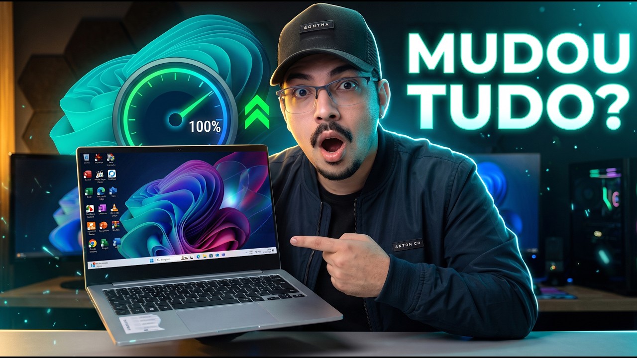 Windows 11 26H2 Ficou Incrivelmente Rápido! O Fim dos Travamentos?