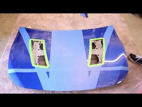 Universal Hood Louver Install