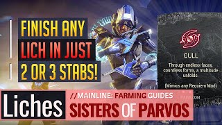 Warframe | FASTEST LICHES &amp; HOW 2 USE OULL: Always Kill Lich Early | Sisters Of Parvos (READ PINNED)