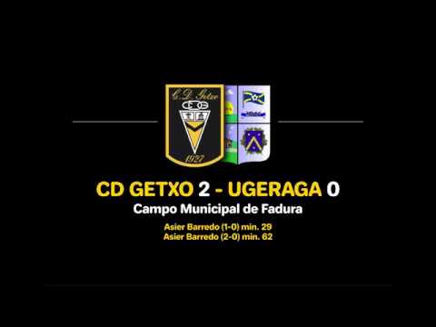 Goles del partido entre CD Getxo y Ugeraga en Fadura (2-0)