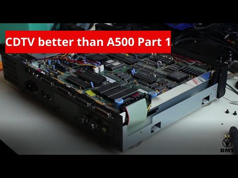 Commodore CDTV making it better than Amiga 500 - Part 1