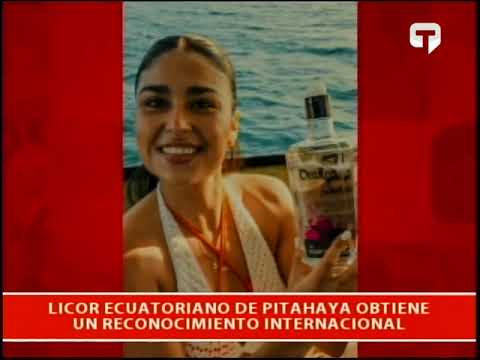 Licor Ecuatoriano de Pitahaya obtiene un reconocimiento internacional