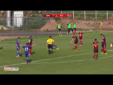 ПМФЛ - 31. коло (БРЕГАЛНИЦА - ВАРДАР 2-2) Гол од пенал на Здравков