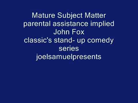 Stand Up Comedy Greats 1985 - John Fox RIP -  joelsamuelpresents