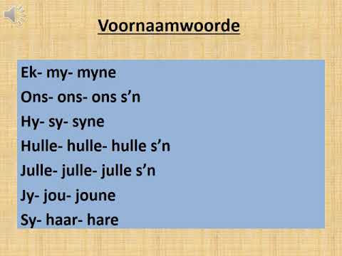 Grade 4 Afrikaans Task 8