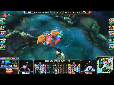 LPL Spring Playoffs - Round 1: VG vs LGD Part 1 | SS vs IG | Game 1 Group B S6 LPL Spring 2016