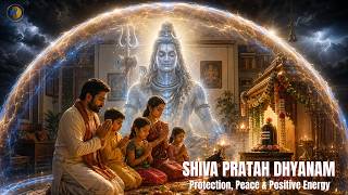 SHIVA PRATAH DHYANAM 🔱 Powerful Morning Shiva Meditation | Protection, Peace & Positive Energy