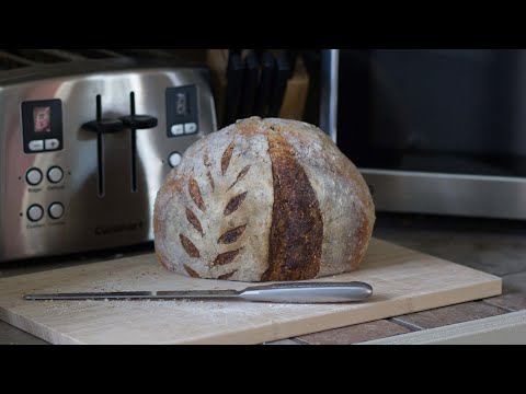 Pain au levain sans pétrissage