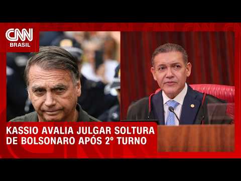 Nunes Marques avalia julgar soltura de Bolsonaro após 2º turno das eleições | CNN NOVO DIA