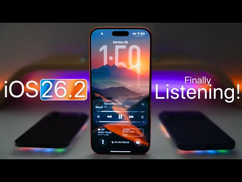 iOS 26.2 - Finally Listening!