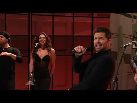 Ricky Martin The Best Thing About Me Is You HD The Tonight Show with Jay Leno 2011