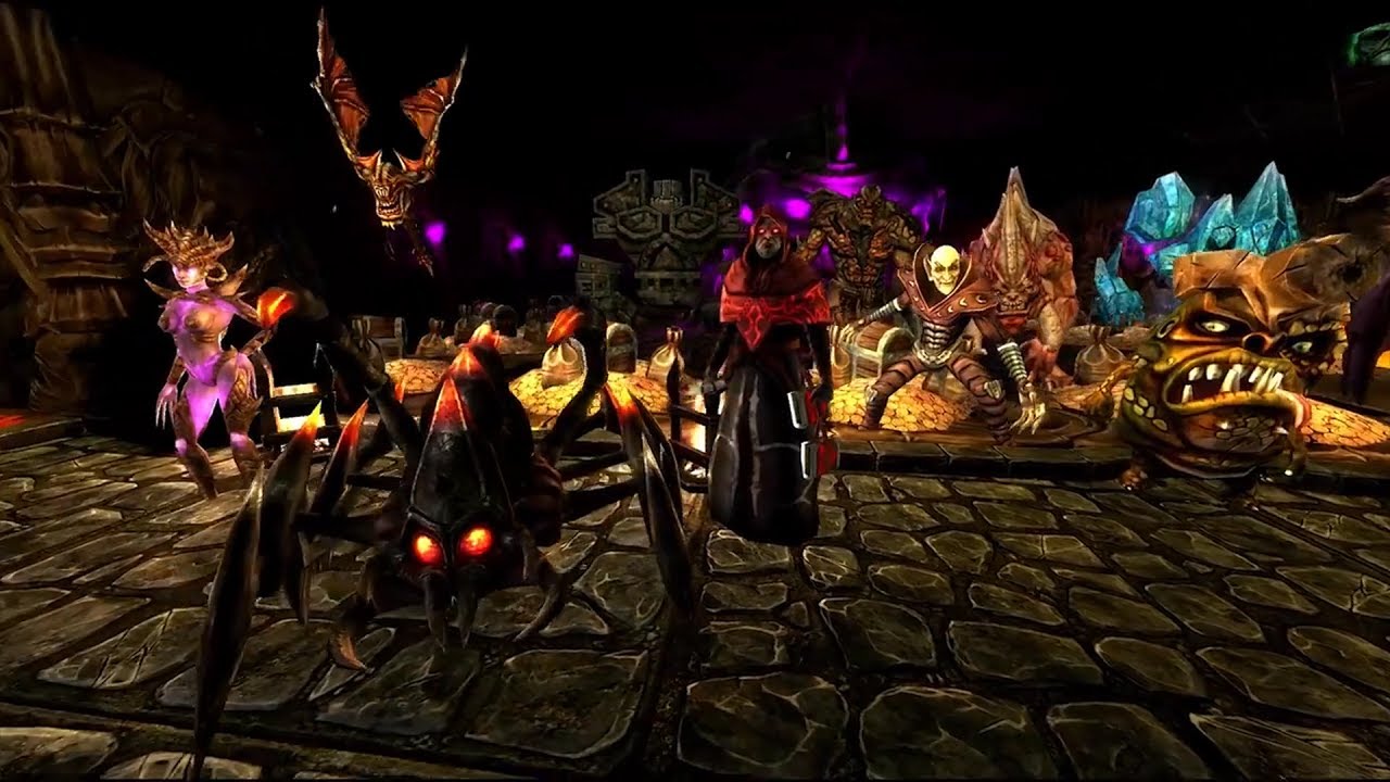 Video trailer for War for the Overworld: Anniversary Collection