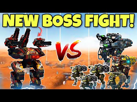 🔥 BEHEMOTH SMUTA VS COSSACKS ARMY! BOSS FIGHT! || WAR ROBOTS REMATCH! WITH BUFF! ||