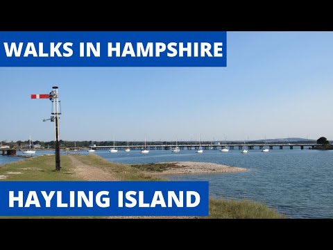 WALKS IN HAMPSHIRE at HAYLING ISLAND (HAYLING BILLY LINE)