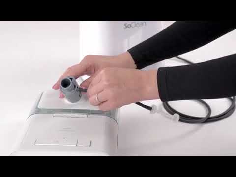 Setting up the SoClean with Respironics DreamStation CPAP Machine