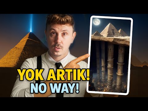 YOK ARTIK ! MISIR PİRAMİTLERİNİN ALTINDA ŞOKE EDEN KEŞİF