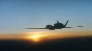 Global Hawk Test Flight - Stock Footage