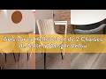 Avis Sur La Hellove Lot De 2 Chaises De Salle à Manger Velours Beige Chaise Scandinave Moderne San