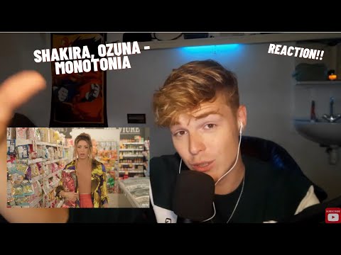 Shakira, Ozuna - Monotonía | REACTION 🔥