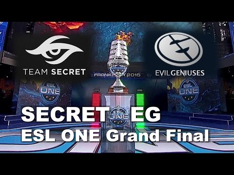 SECRET vs EG - ESL One Frankfurt 2015 Grand Final Dota 2