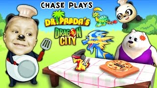 Chase plays Dr. Panda's Restaurant 2 AGAIN + Dragon City (FGTEEV Random Gameplay)