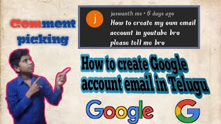 how to create Google account email in Telugu