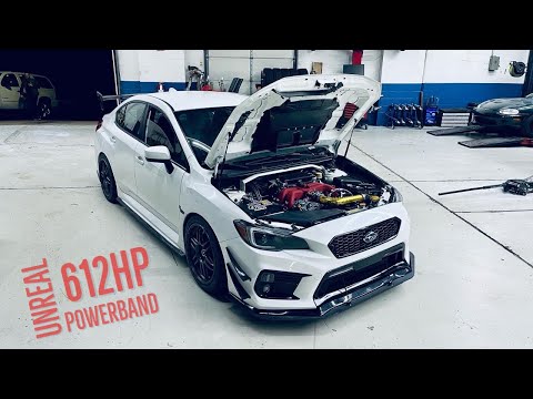 612 HP First DRIVE in the 2.0L WRX with Garrett G25-660 | testing rolling anti-lag