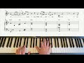 Piano Playalong ICU (Madison's Lullaby) by Demi Lovato, exact part - sheet music, chords and lyrics!